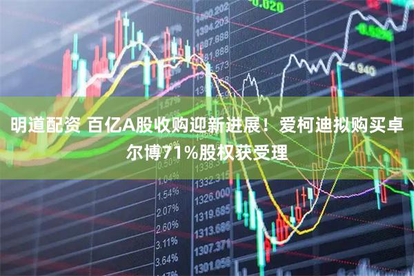 明道配资 百亿A股收购迎新进展！爱柯迪拟购买卓尔博71%股权获受理